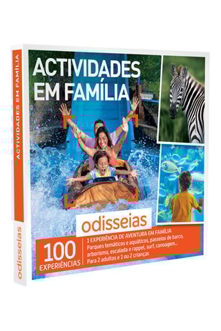 Pack presente Actividades em Família - 100 Experiências