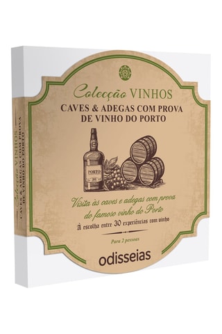 Pack presente Caves e Vinhos do Porto - 30 Experiências