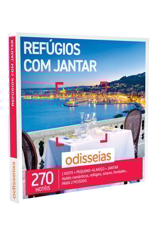Pack presente Refúgios com Jantar - 270 Hotéis