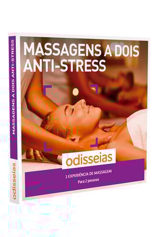 Pack presente Massagem a dois Anti-Stress - 70 Experiências