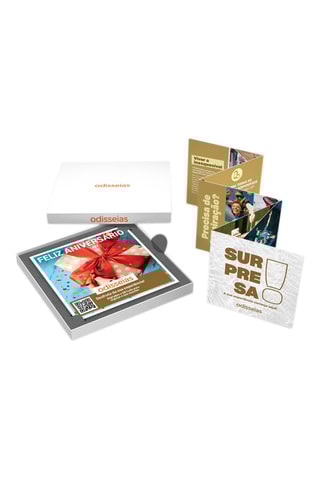 Pack presente Feliz Aniversário - 4700 Experiências