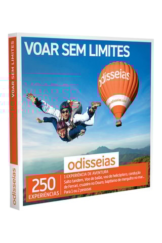 Pack presente Voar sem Limites - 250 Experiências