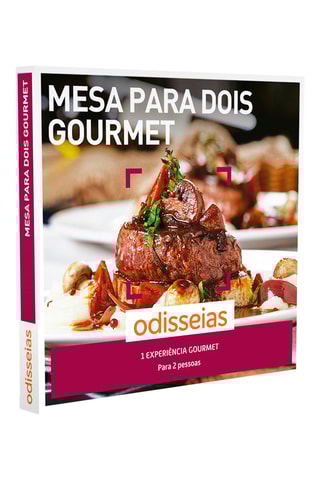 Pack presente Mesa para dois Gourmet - 30 Restaurantes