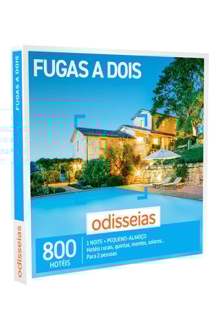 Pack presente Fugas a dois - 800 Hotéis