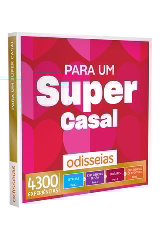 Pack presente Para um Super Casal - 4300 Experiências