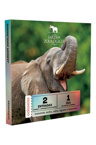 Pack presente Jardim Zoológico de Lisboa