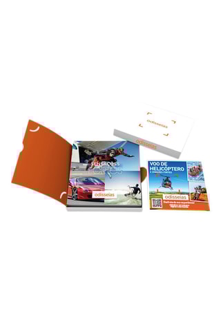 Pack presente Voo de Helicóptero e Emoções Fortes - 100 Experiências