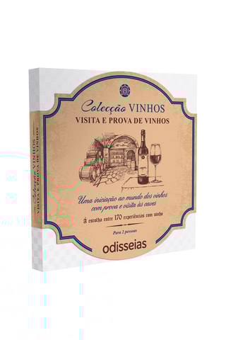 Pack presente Visita e Prova de Vinhos - 170 Experiências