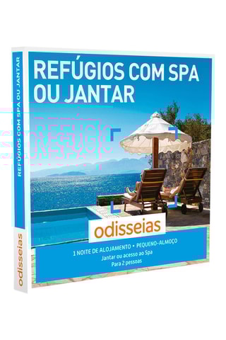 Pack presente Refúgios com Spa ou Jantar para 2 pessoas - 100 Estadias