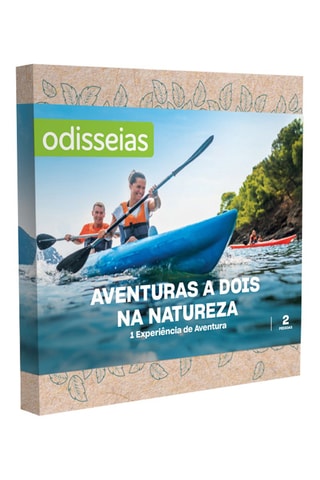 Pack presente Aventuras a dois na Natureza - Gama Eco - 250 Experiências
