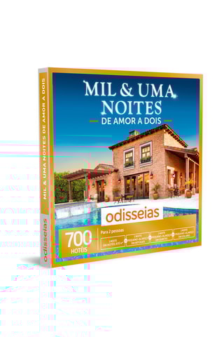 Caixa de presente Mil & Uma Noites de Amor a Dois