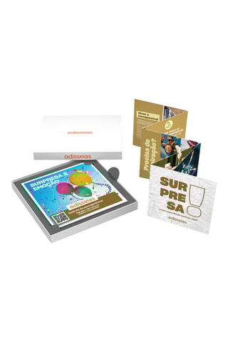 Caixa de presente Surpresa e Emoção