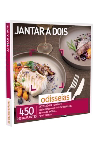 Caixa de presente Jantar a Dois