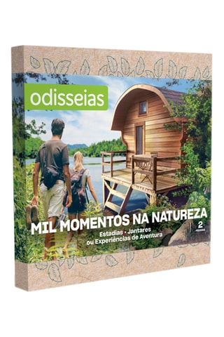 Pack presente Mil Momentos na Natureza - Gama Eco - 500 Experiências