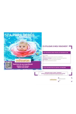 Pack presente Spa para Bebés para 1 pessoa - 7 Experiências