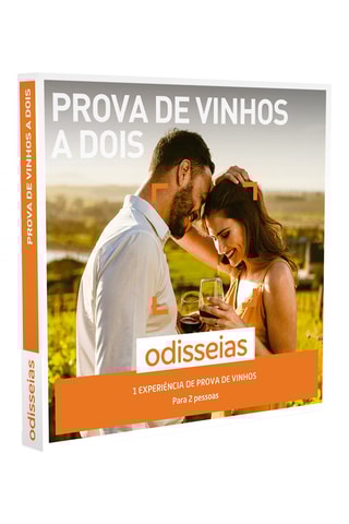 Pack presente Prova de Vinhos a dois - 30 Experiências