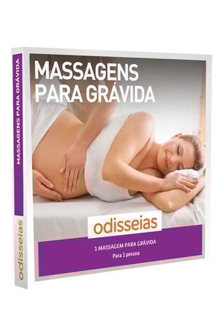 Coffret de prenda Massagens para Grávida - 40 Experiências