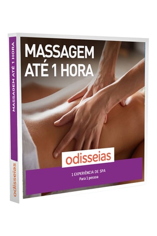 Coffret prenda Massagem Até 1 Hora - 100 experiências