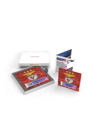 Coffret de prenda Sport Lisboa e Benfica - 1 Bilhete para Jogo no Estádio da Luz + 1 Cachecol