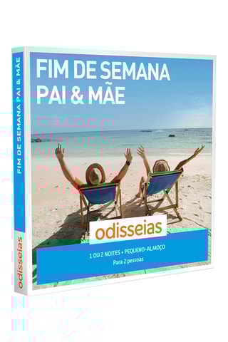 Coffret de prenda Fim de Semana Pai & Mãe - 400 hotéis