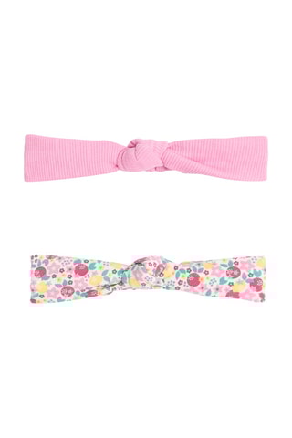 2 fitas para cabelo - Rosa - Obaibi