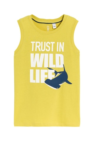 Camisola de alças - Verde