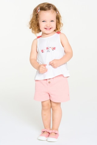 Camisola de alças - Branco