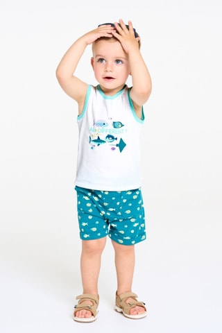 Camisola de alças - Branco