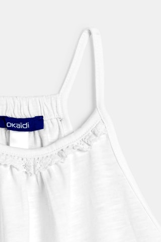 Camisola de alças - Branco - Okaïdi