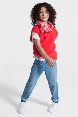 Camisola sem mangas - Vermelho - Okaidi