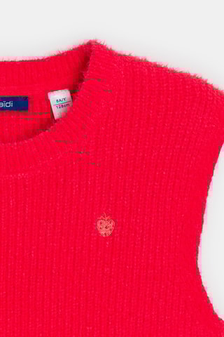 Camisola sem mangas - Vermelho - Okaidi