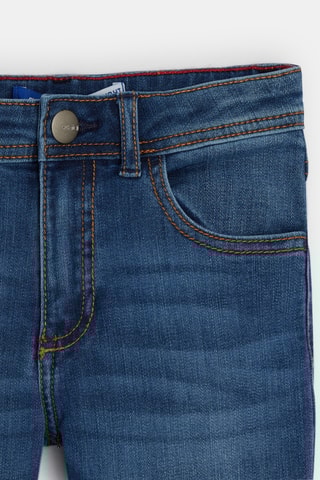 Calças de ganga - Azul - Okaidi