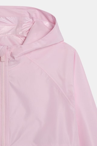 Corta-vento com capuz - Rosa-pálido - Okaidi