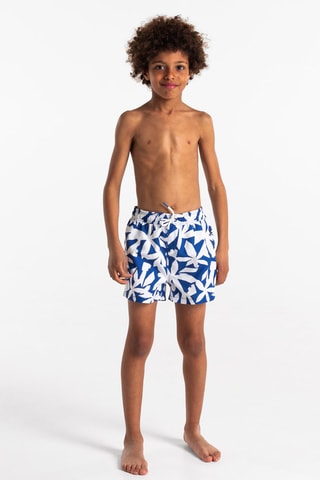 Calções de banho Azul-real e branco