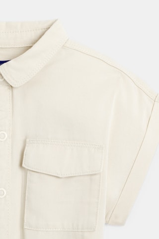 Vestido-camisa - Bege - Okaidi