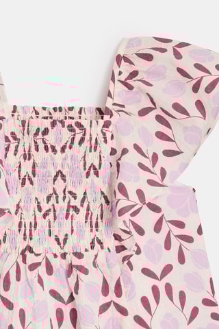 Vestido trapézio - Branco - Okaidi