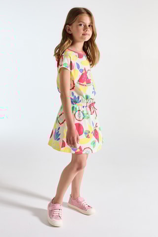 Vestido curto - Branco - Okaidi