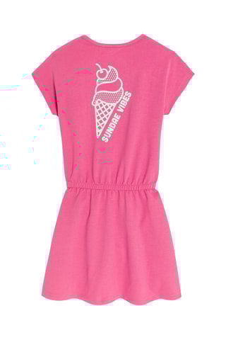 Vestido estilo patinadora - Rosa - Okaidi