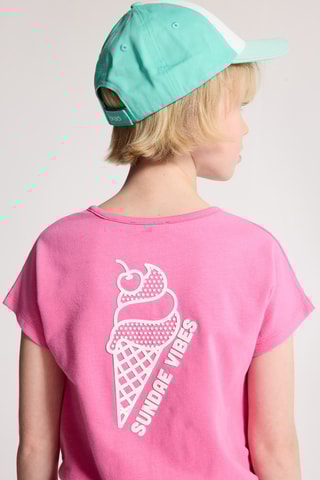 Vestido estilo patinadora - Rosa - Okaidi