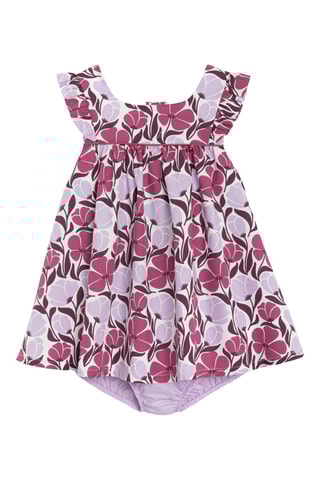 Vestido sem mangas - Violeta - Obaibi