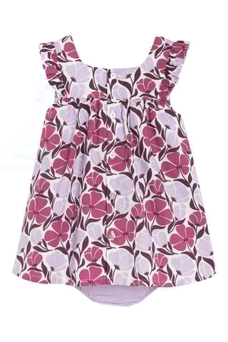 Vestido sem mangas - Violeta - Obaibi