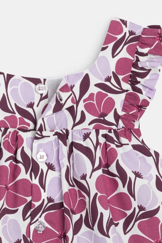 Vestido sem mangas - Violeta - Obaibi