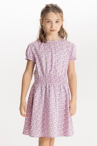 Vestido curto - Lilás - Okaidi