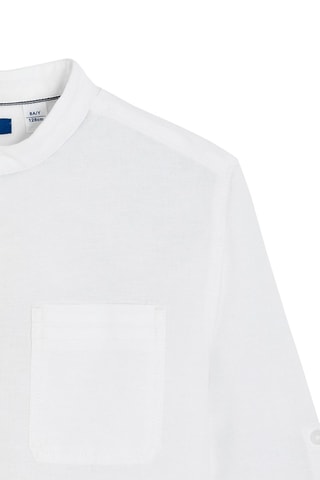 Camisa em linho - Branco - Okaïdi