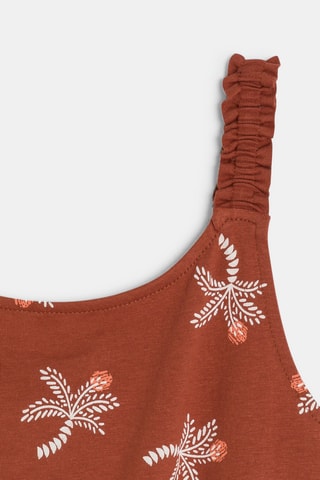 Jardineiras-calção sem mangas - Castanho - Okaidi