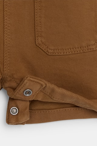 Jardineiras-calções - Castanho - Obaibi