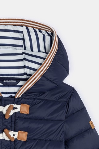 Blusão com capuz - Azul-marinho - Obaïbi