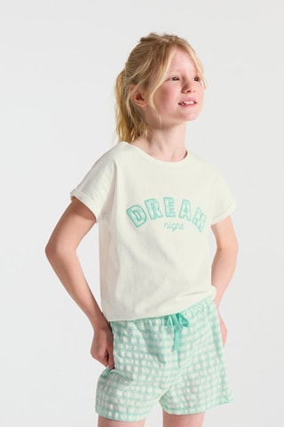 Pijama - Branco e verde - Okaidi