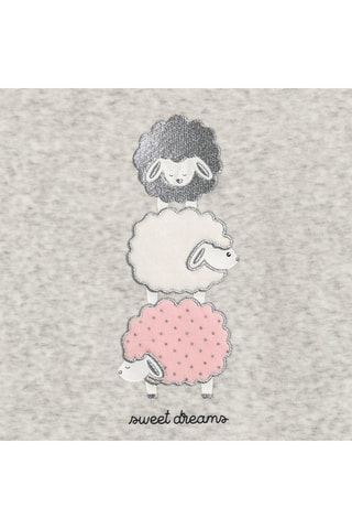 Pijama - Cinzento mesclado e rosa - Okaïdi