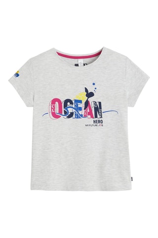 T-shirt Cinzento mesclado - Okaïdi